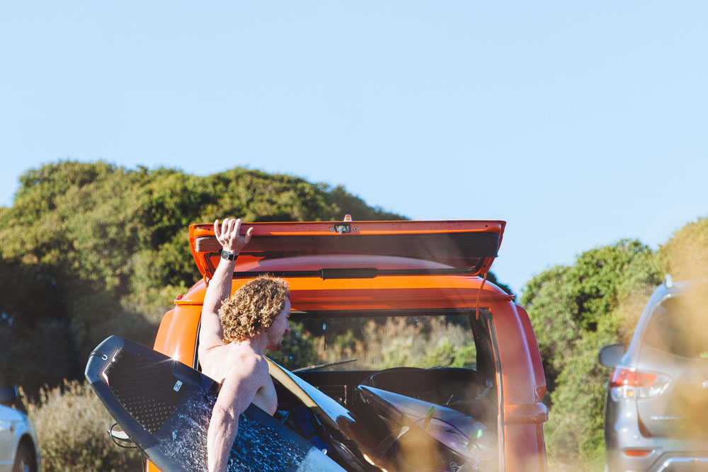 Cowboy Drinking Coffee
